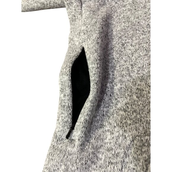 Nike Hypernatural Therma-Fit Hoodie Womens S Used Gray Black Trim 806981-063 - Picture 6 of 16